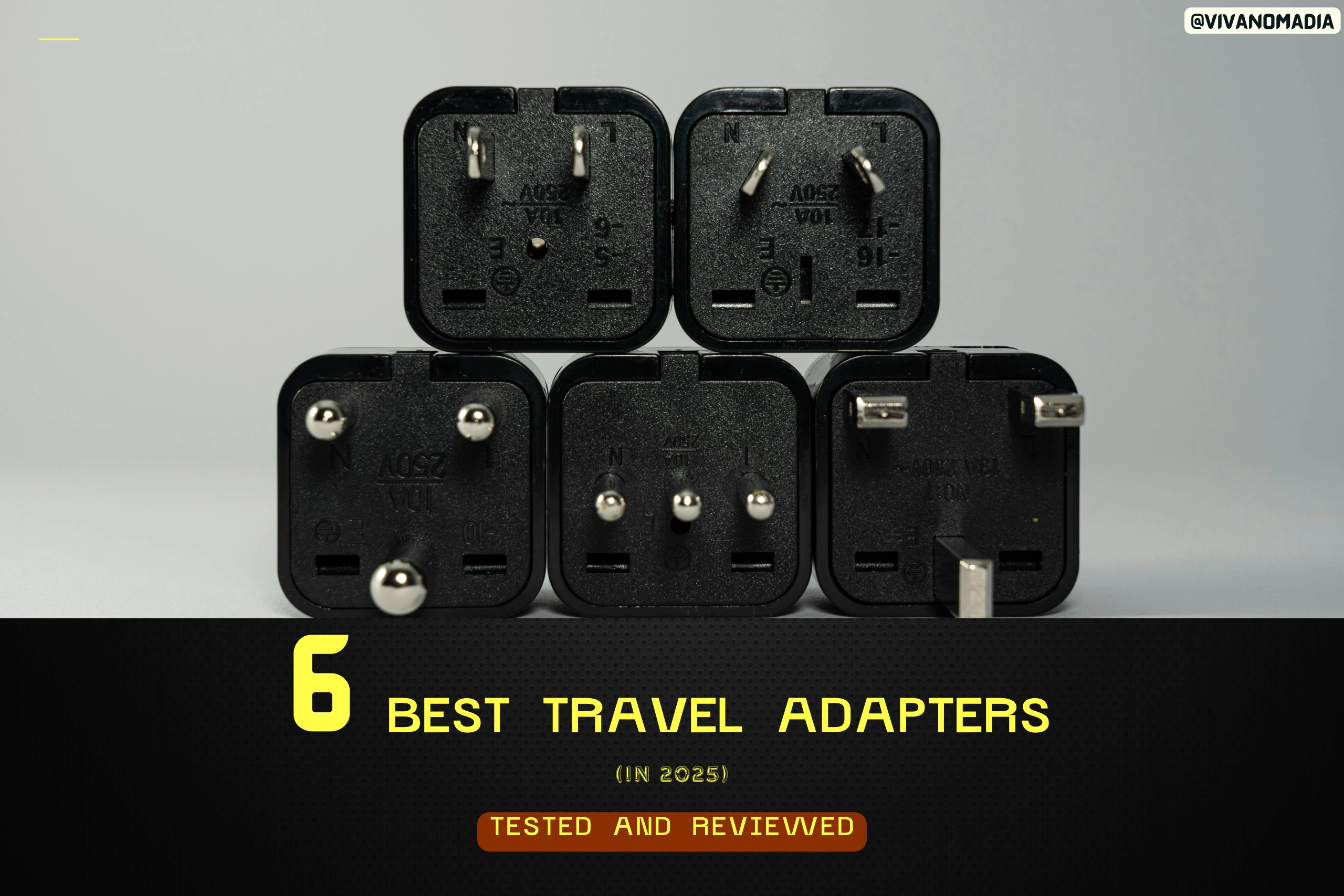 6 Best Travel Adapters in 2025, Tested and Reviewed