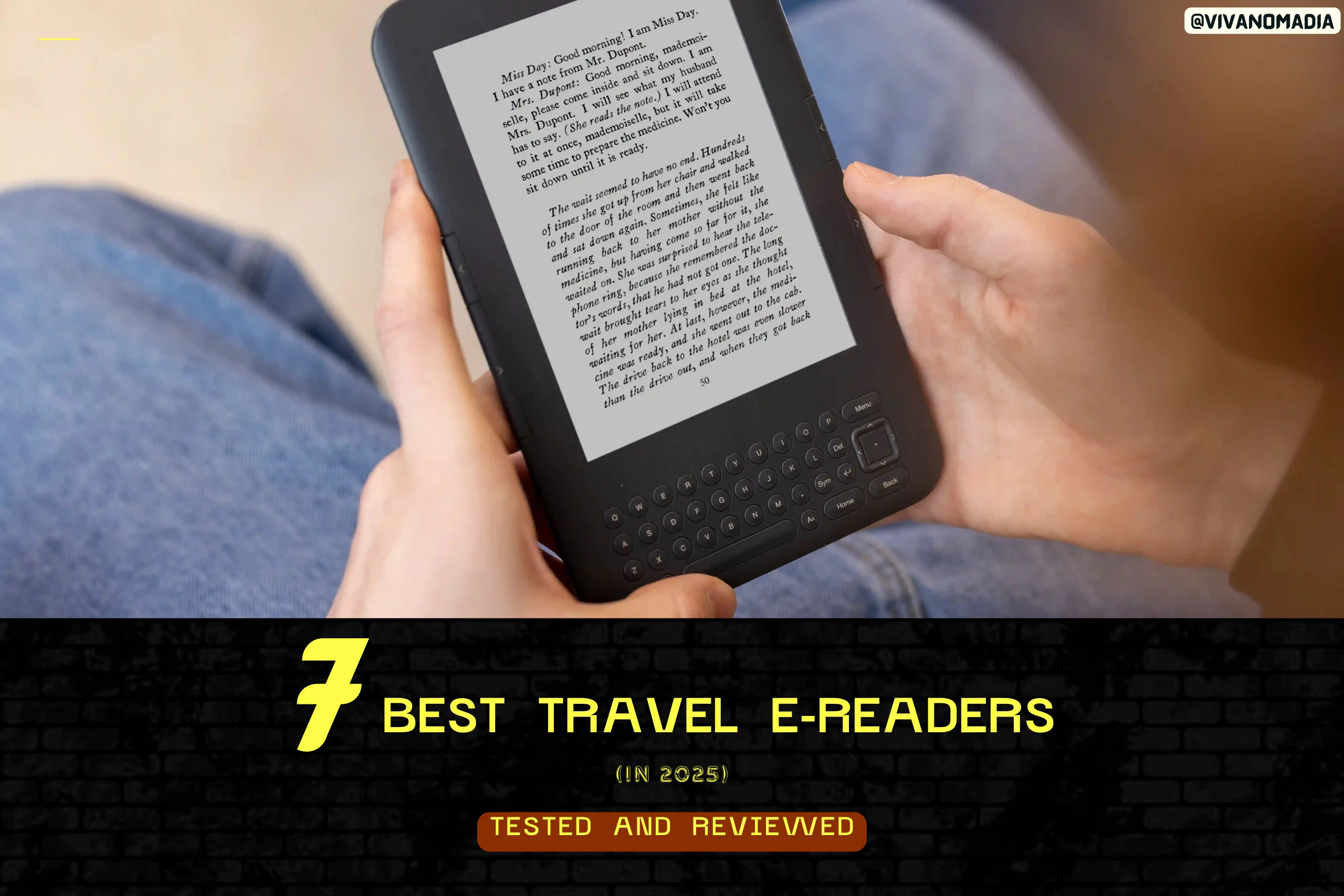 7 Best Travel eReaders in 2025, Tested and Reviewed