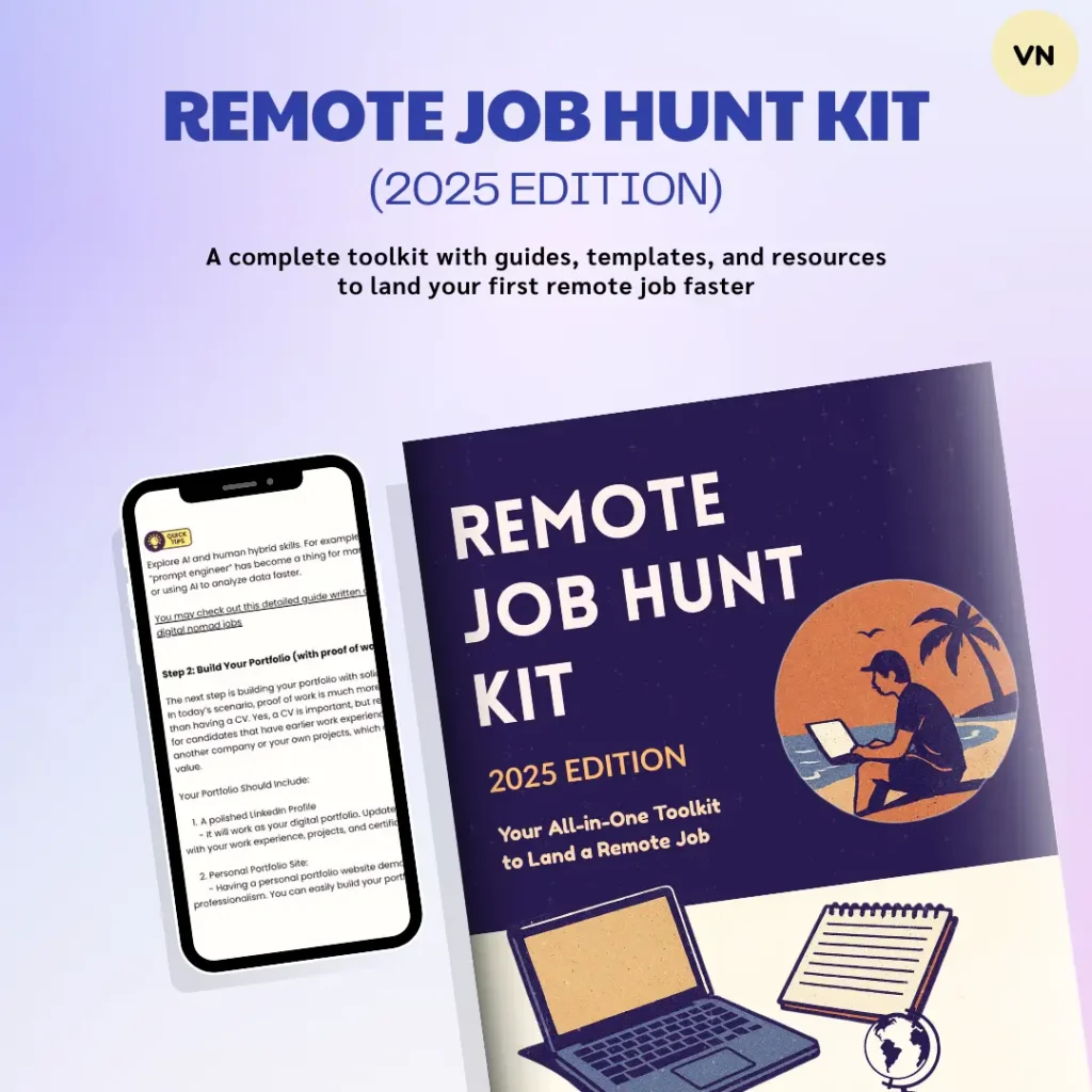 Remote Job Hunt Kit 2025 | VivaNomadia